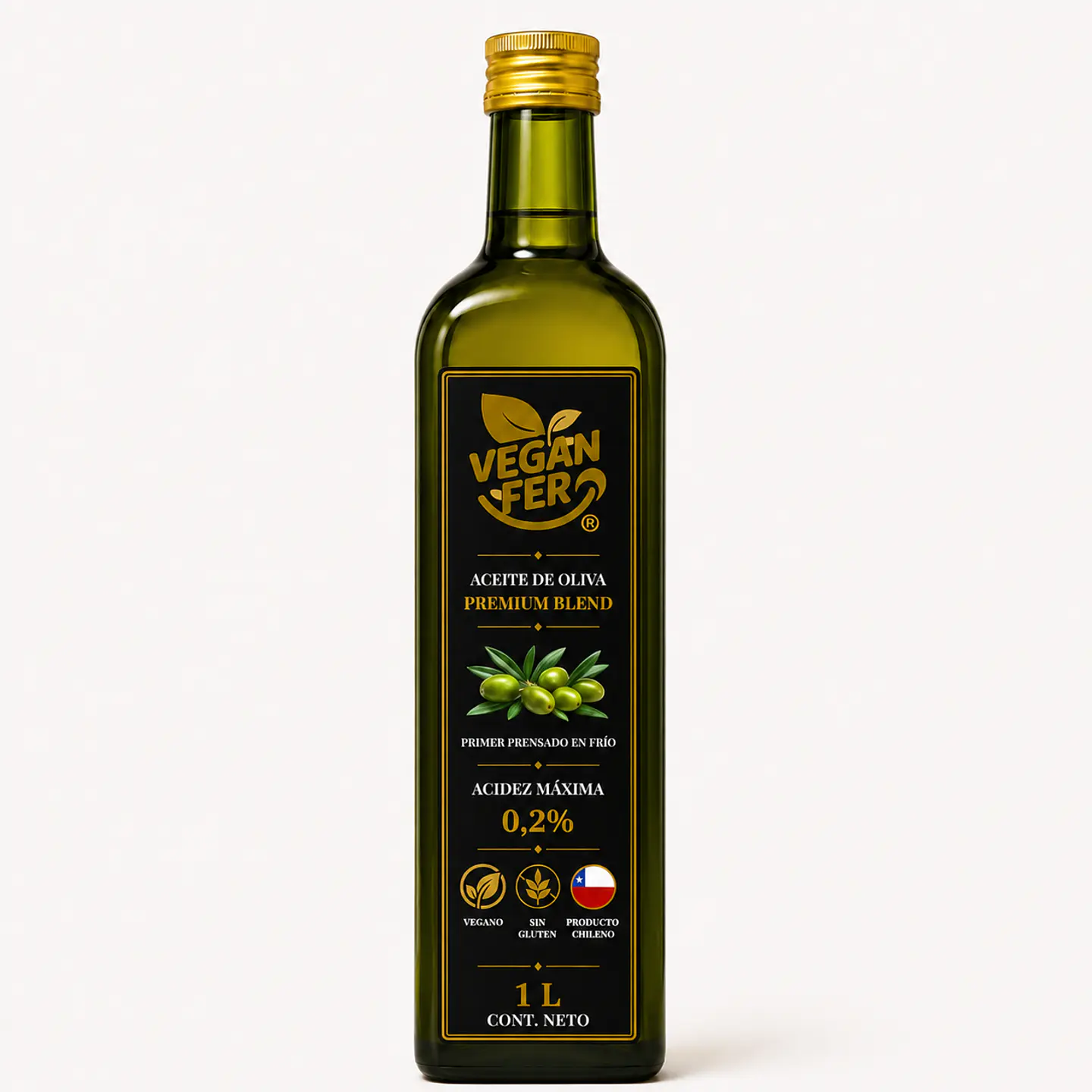 ACEITE DE OLIVA 1L- VEGAN FER  1