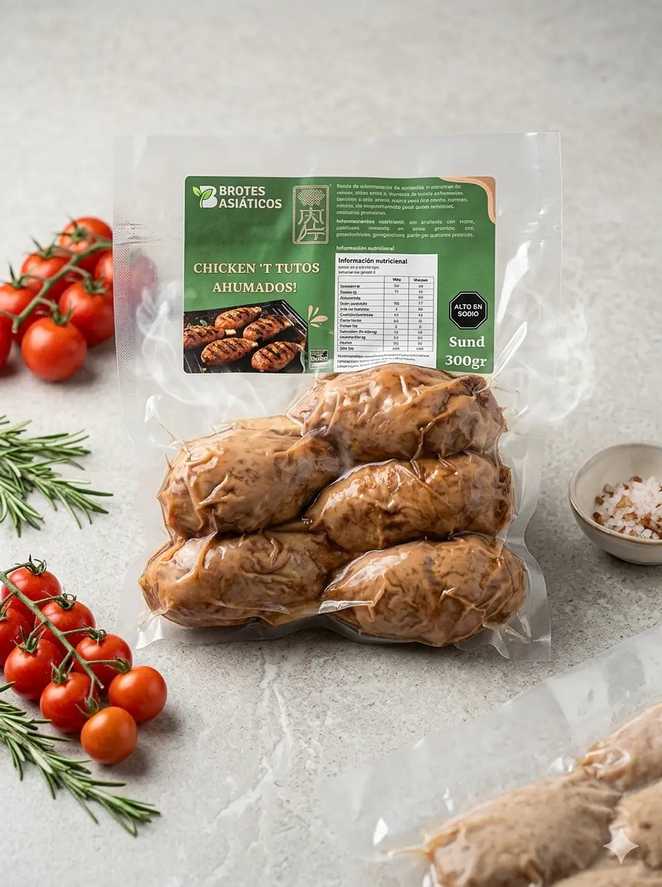 Chicken't tutos ahumados - Brotes asiaticos 1