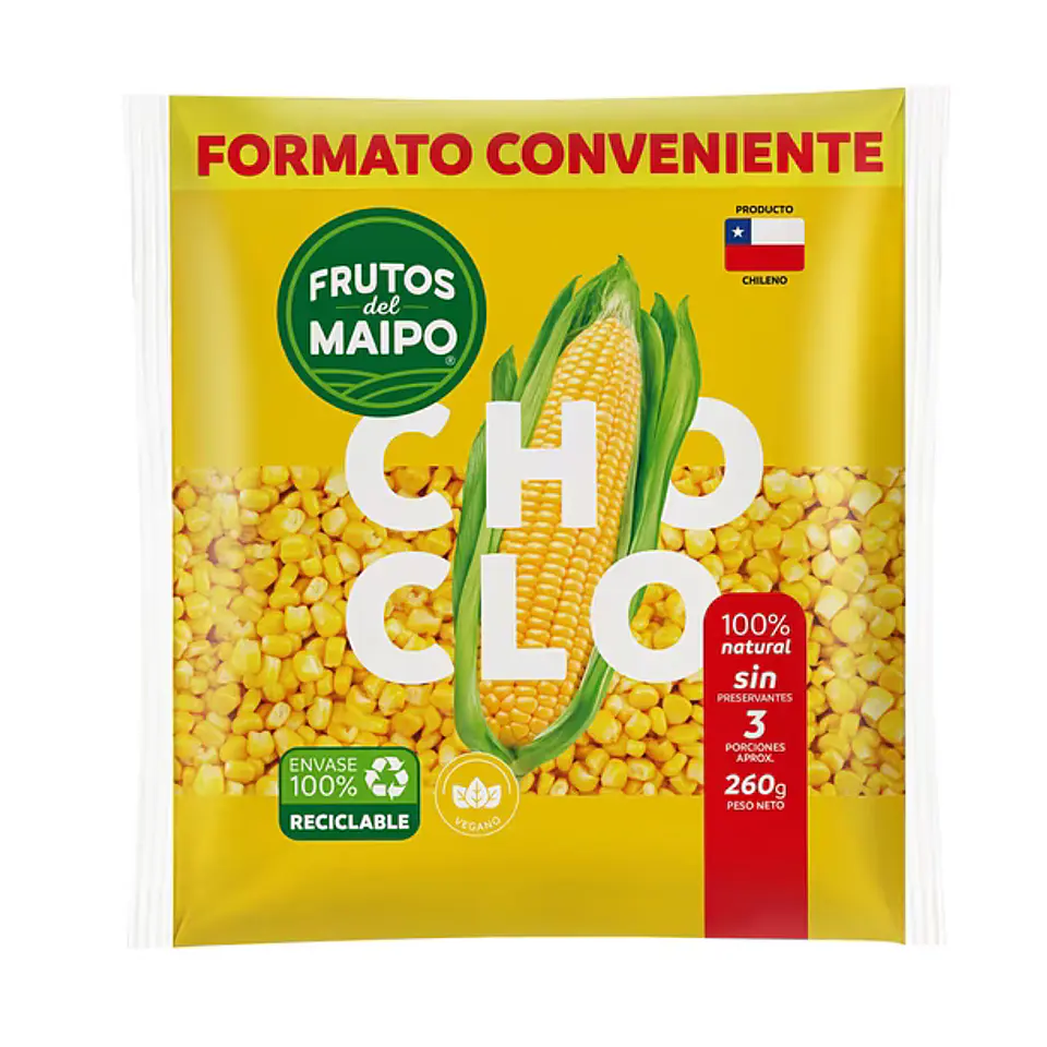 CHOCLO EN GRANOS 260g - FRUTOS DEL MAIPO  1