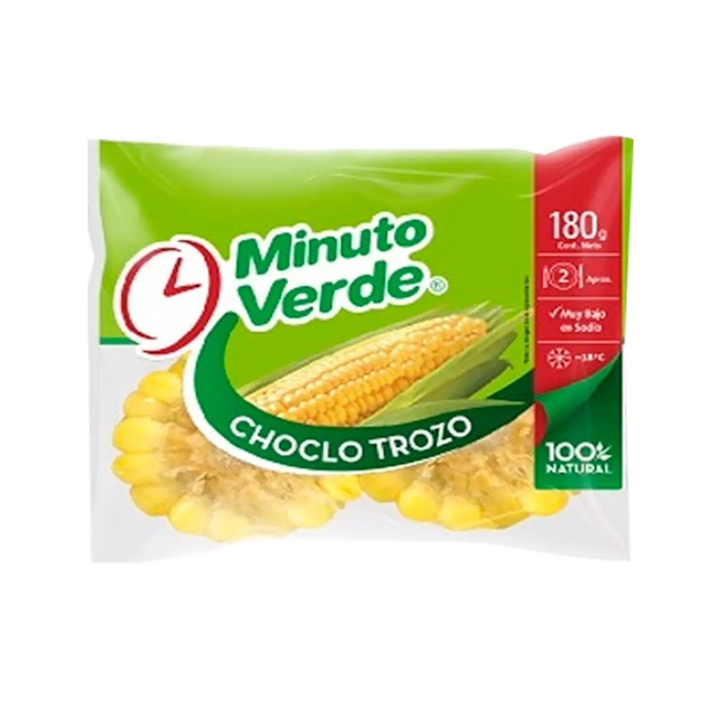 CHOCLO EN TROZO 180g - MINUTO VERDE 1