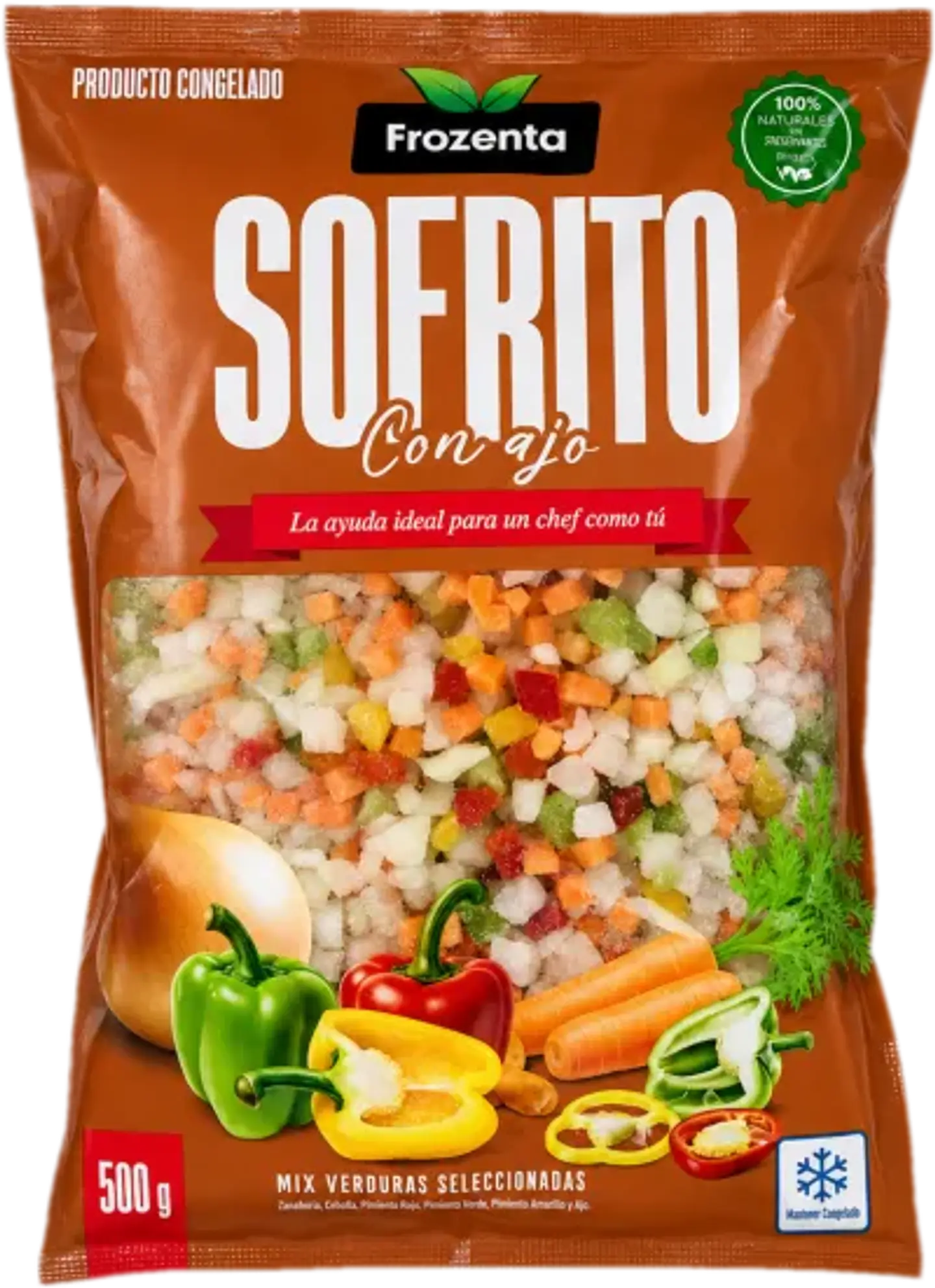 Sofrito con Ajo 500g - Frozenta 1
