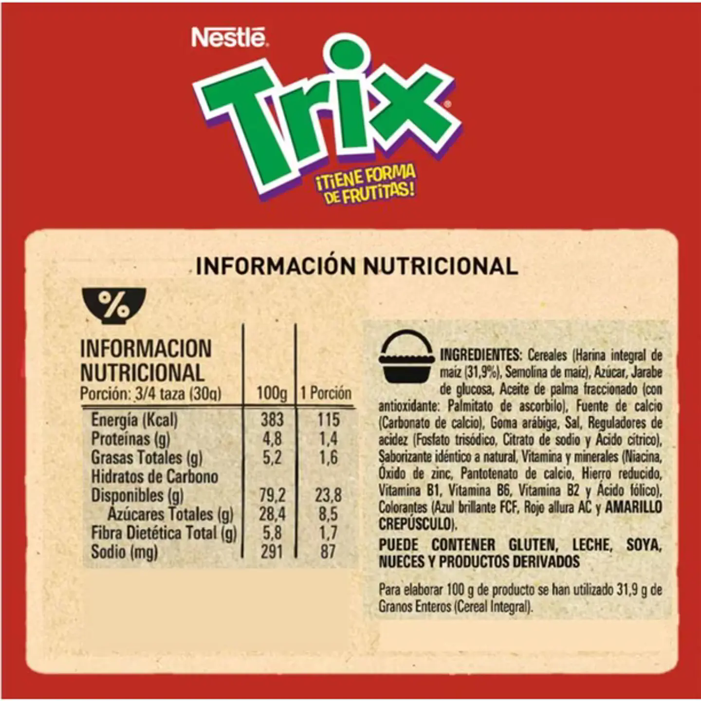 CEREAL TRIX 250G - NESTLE 2