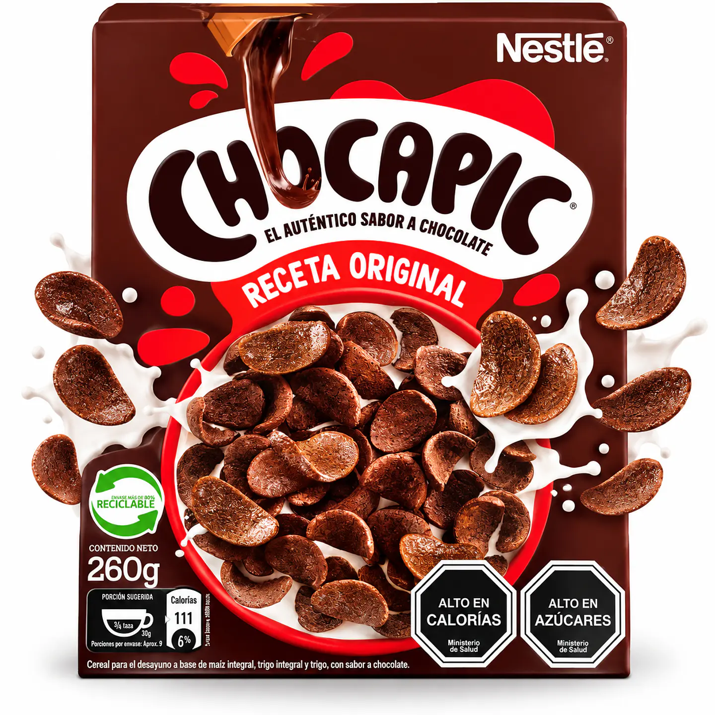 CEREAL CHOCAPIC 250G Receta Original -NESTLE 2
