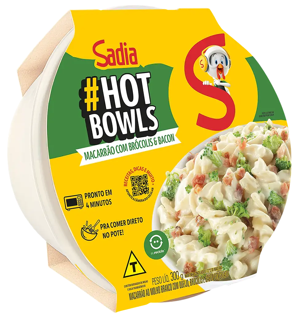 Plato Preparado Espirales con Brocoli y Tocino 300g - Sadia 1