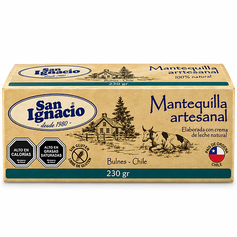 Mantequilla Artesanal 230g - San Ignacio 