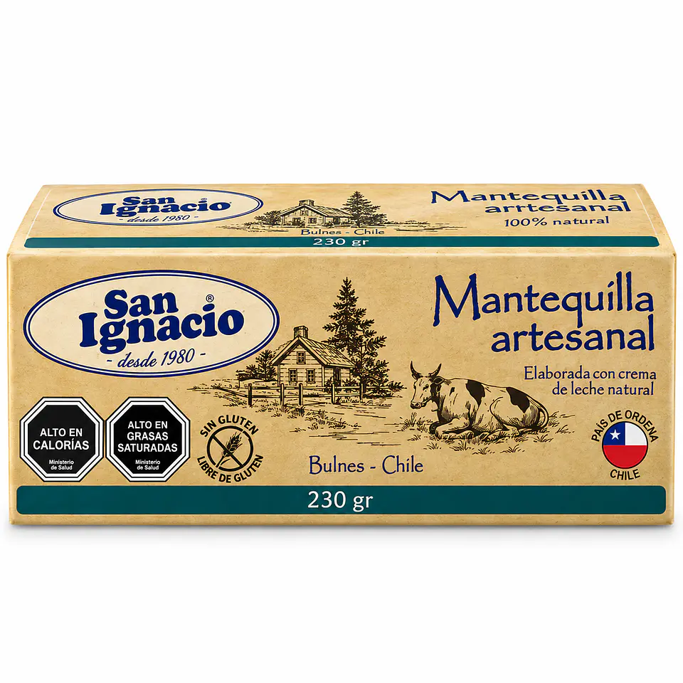 Mantequilla Artesanal 230g - San Ignacio  1