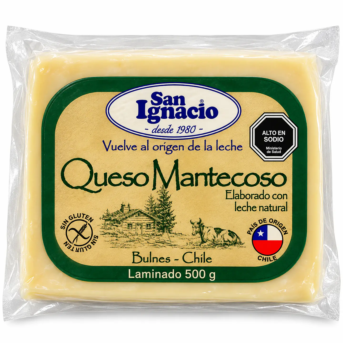 Queso Mantecoso Laminado 500g - San Ignacio 1