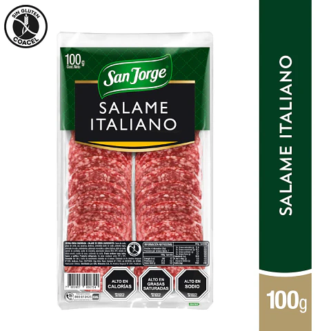 Salame Italiano 100g - San Jorge