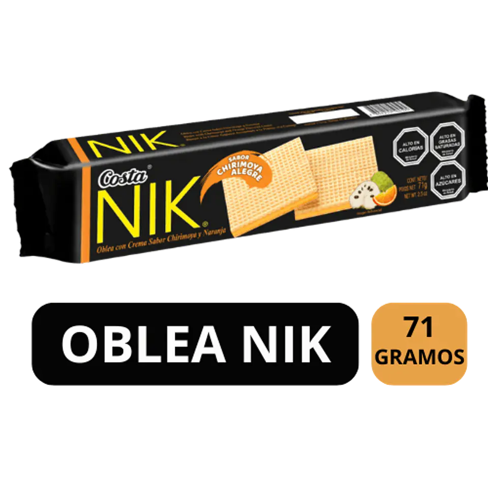 Galletas Nik Chirimoya Alegre 71g 1
