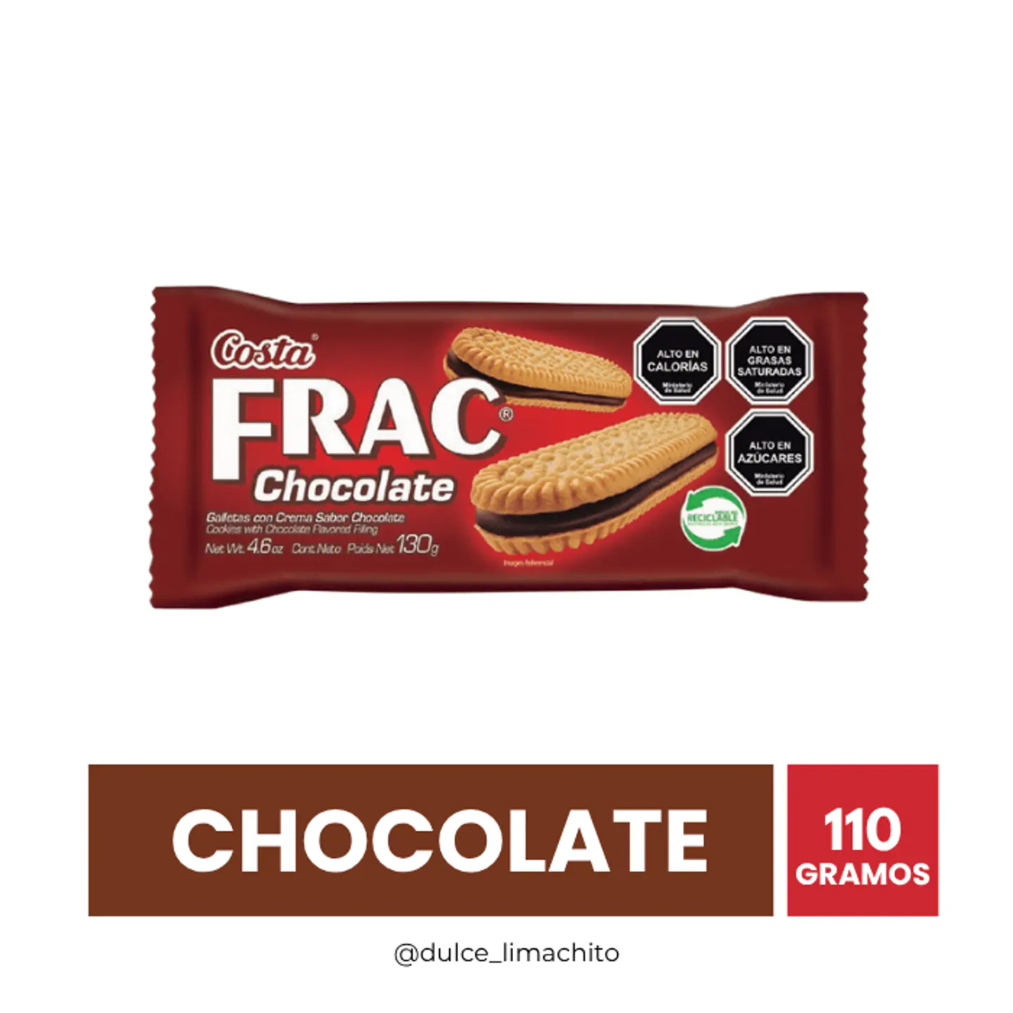 Galletas Frac Chocolate 110g 1