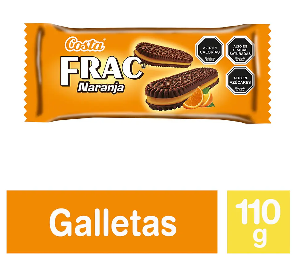 Galletas Fran Naranja 110g 1