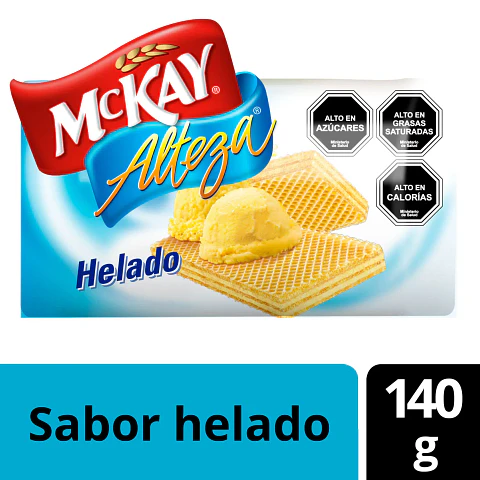 Galletas Oblea McKay Alteza Sabor Helado