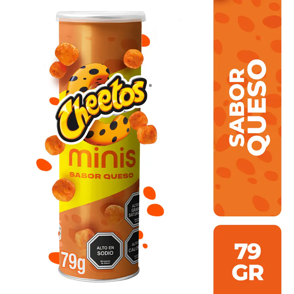 CHEETOS MINIS SABOR QUESO 79G  1