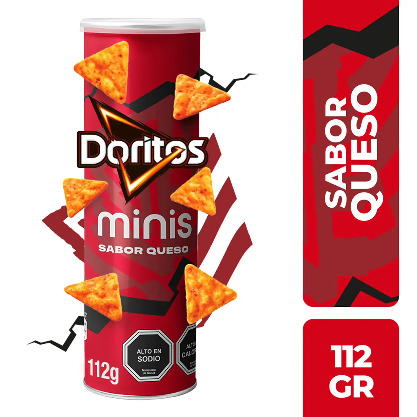 DORITOS MINIS SABOR QUESO 112G 1
