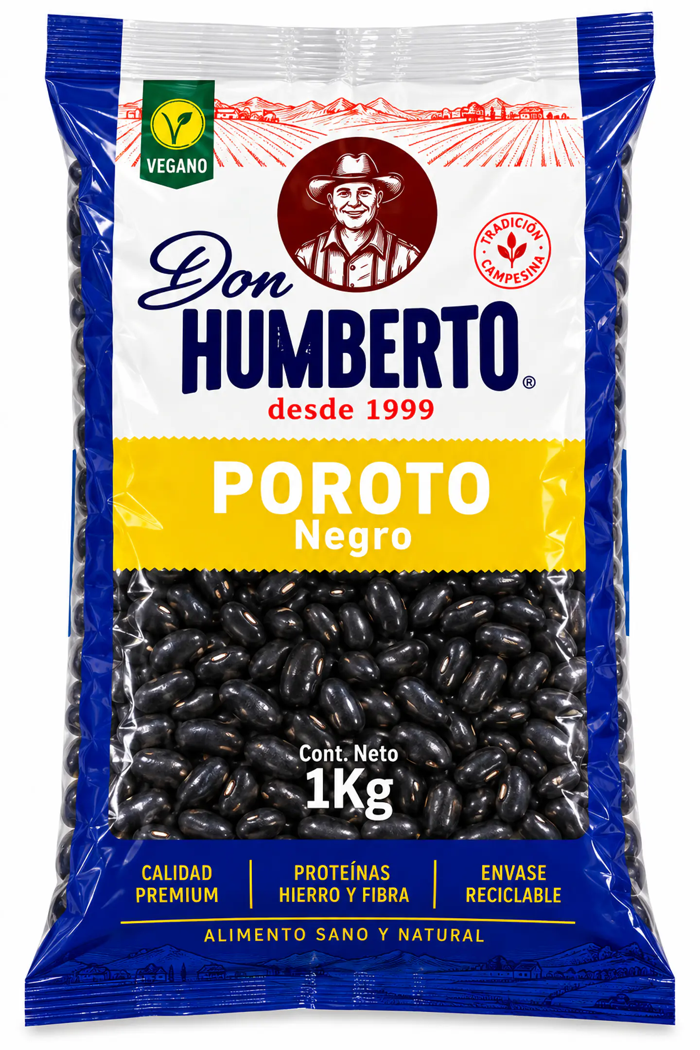 Porotos Negros 1KG - Don Humberto 1