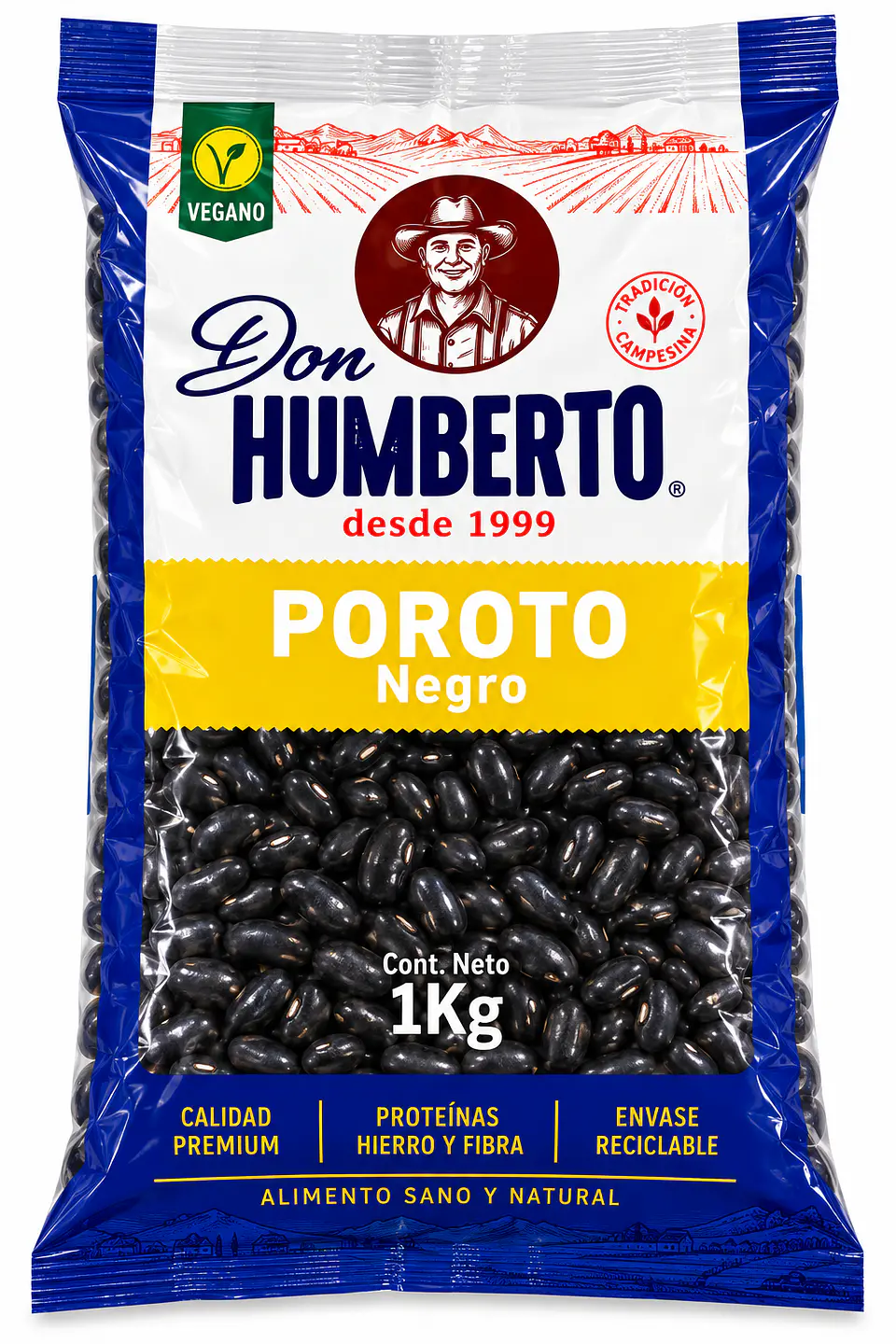 Porotos Negros 1KG - Don Humberto 1