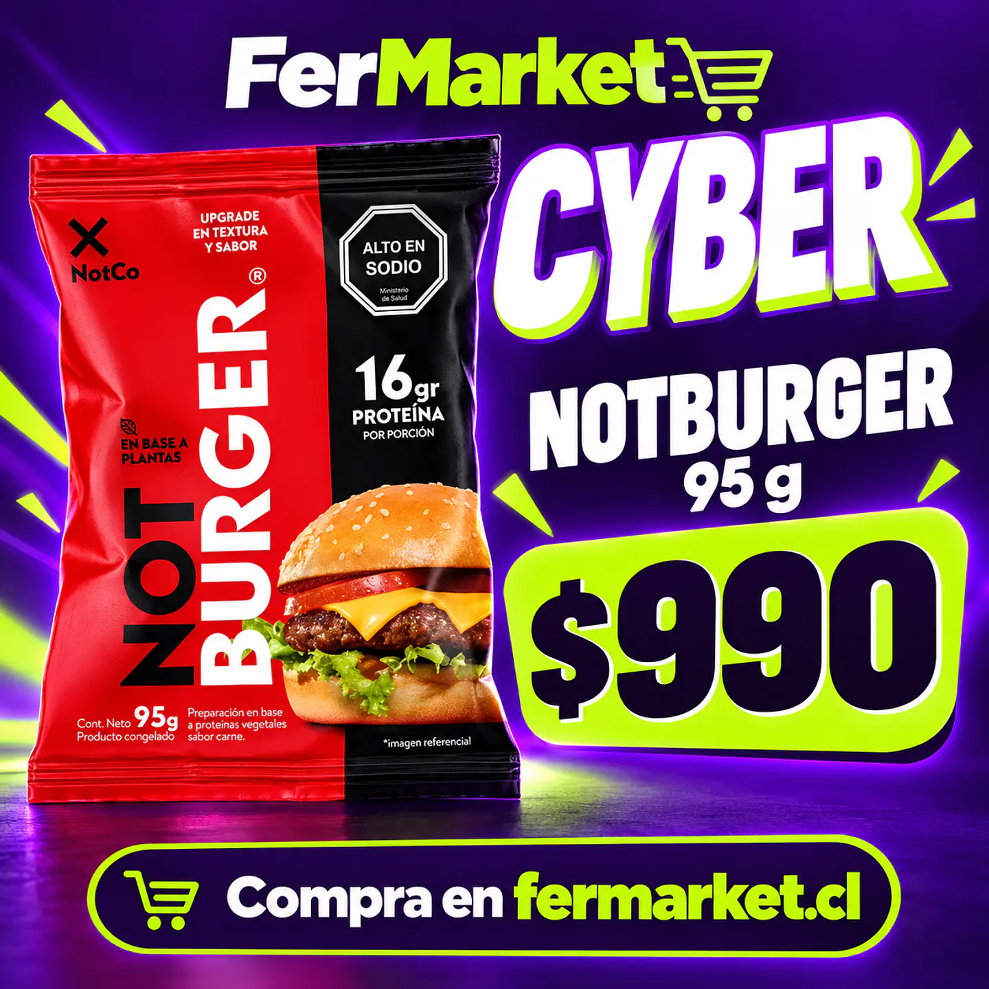 Not Burger 95g V3.0 1