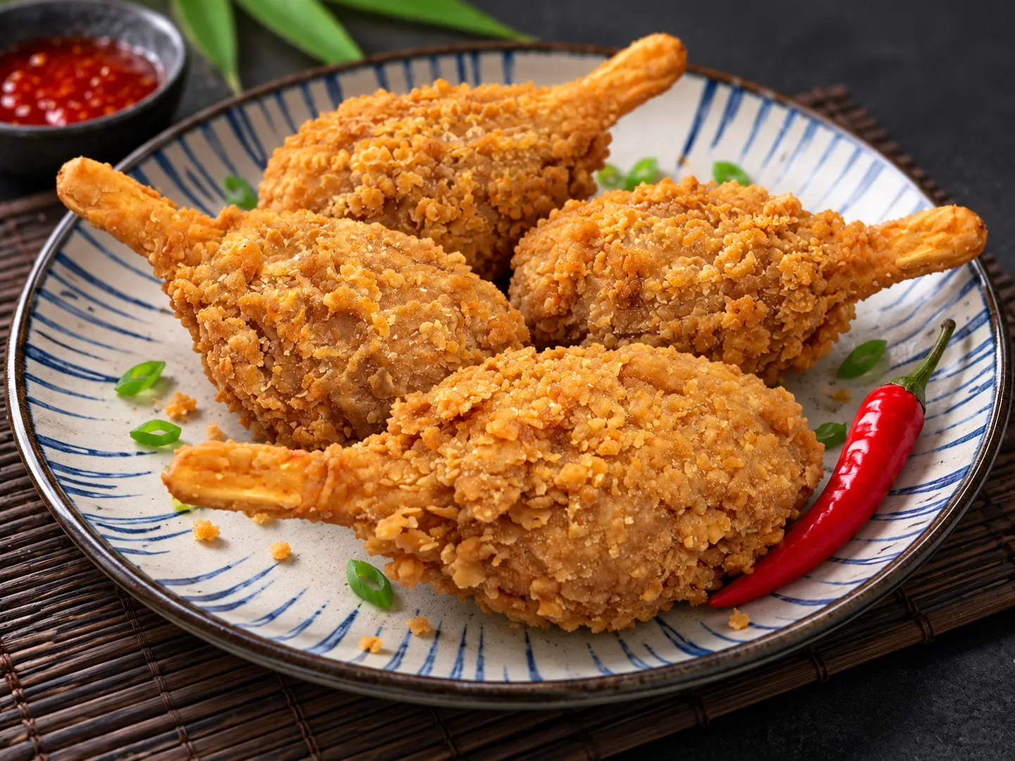 CHICKEN'T TUTOS TIPO KFC  (picante suave) 4 unidades - Brotes Asiaticos 2