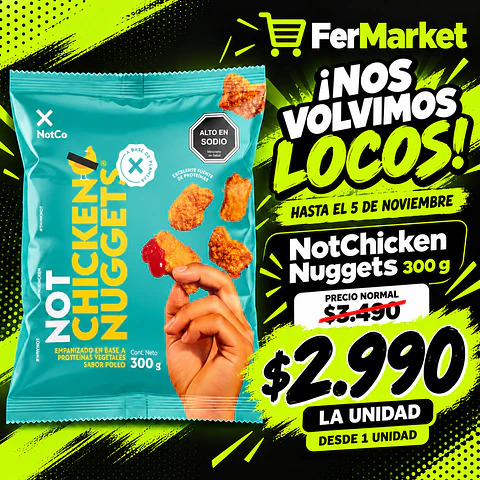 Not Chicken Nugget 300g