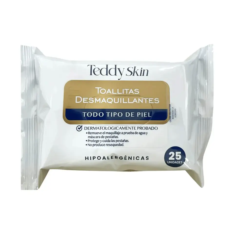 Toallitas Desmaquillantes (25 un) - Teddy 1