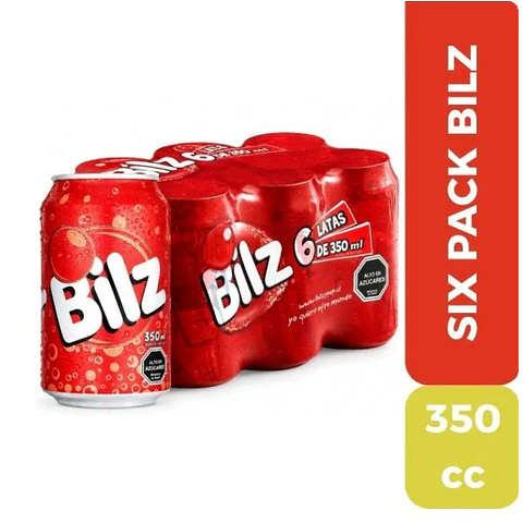 Pack bebida Bilz 6 un x 350ml