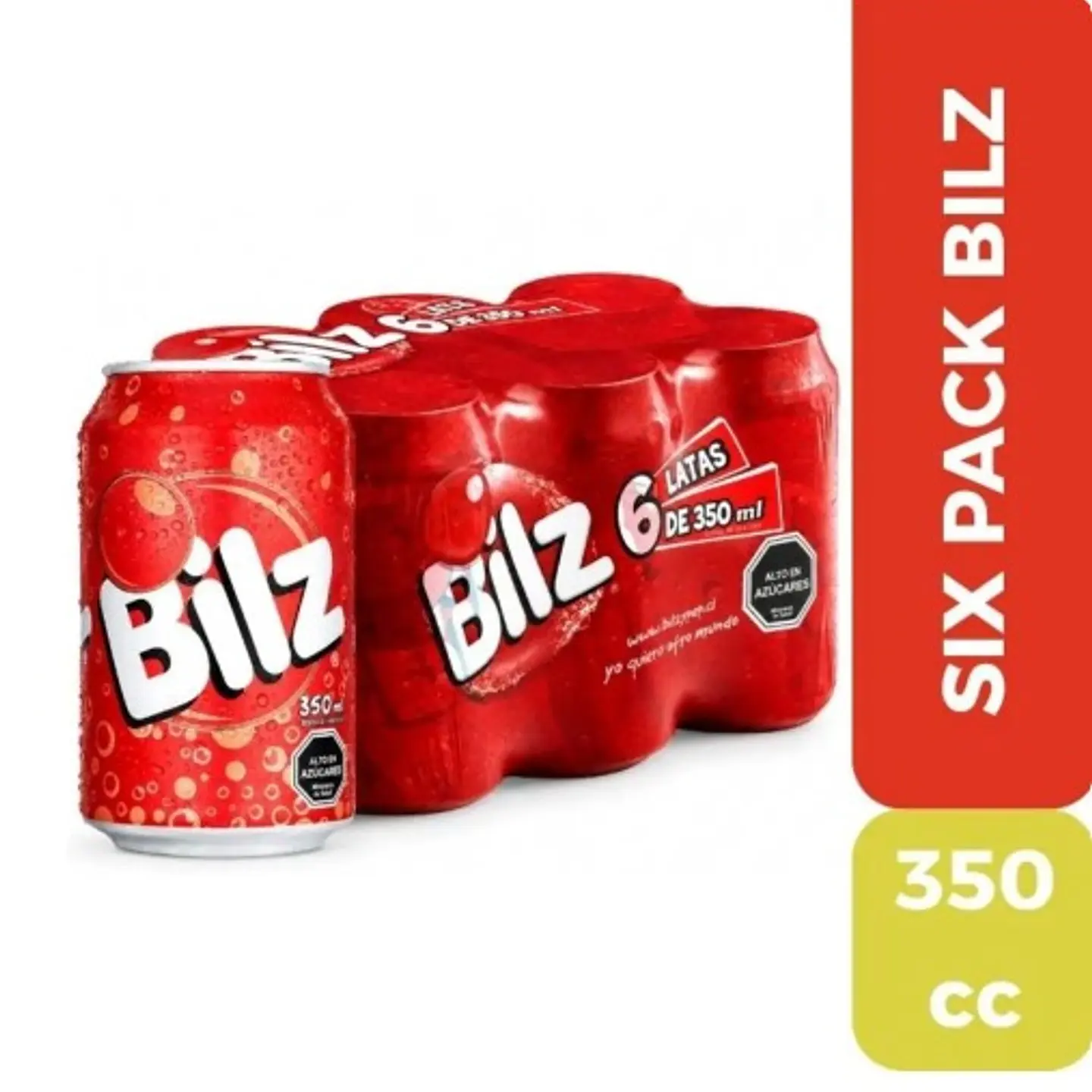 Pack bebida Bilz 6 un x 350ml 1