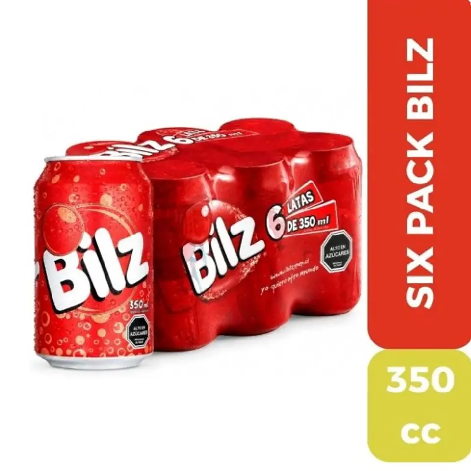 Pack bebida Bilz 6 un x 350ml 1