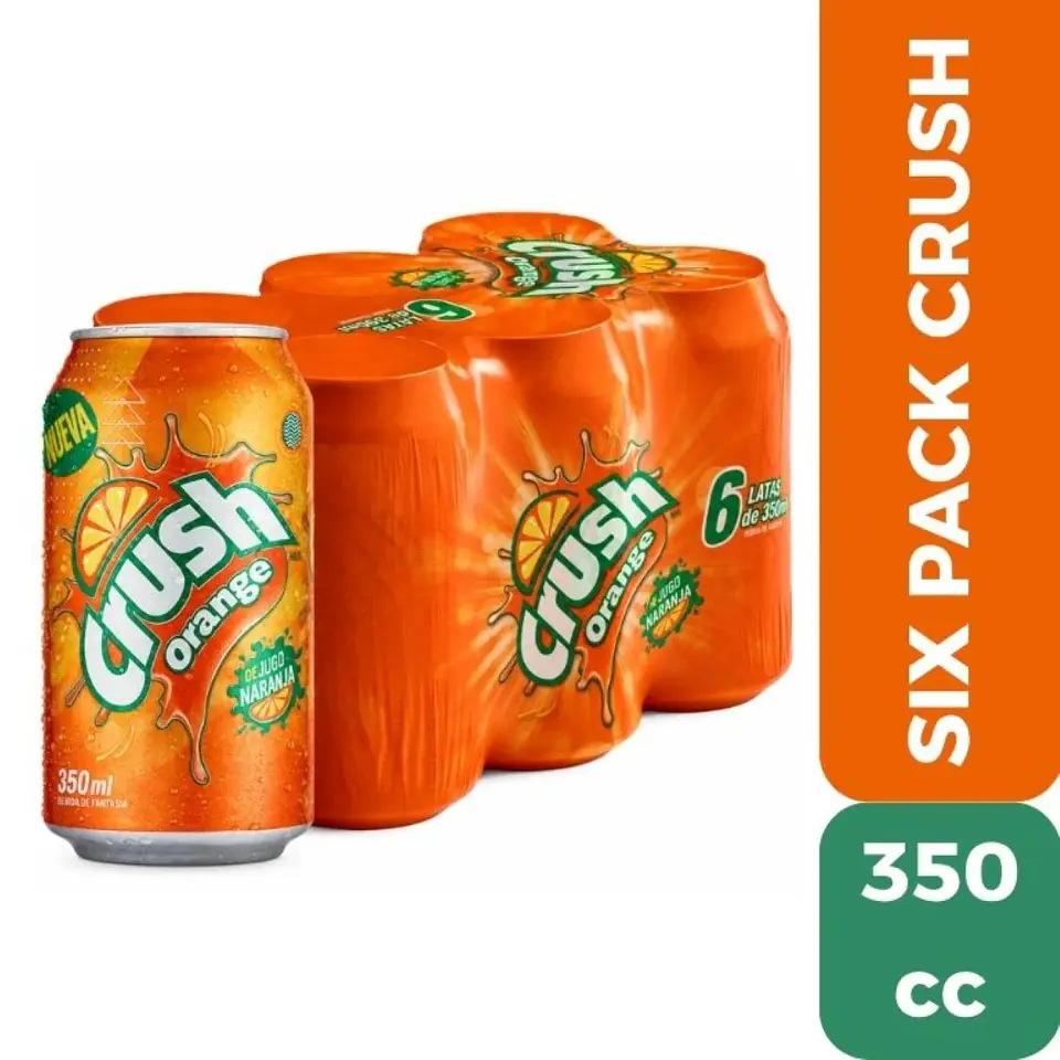 Pack bebida Crush 6 un x 350ml 1