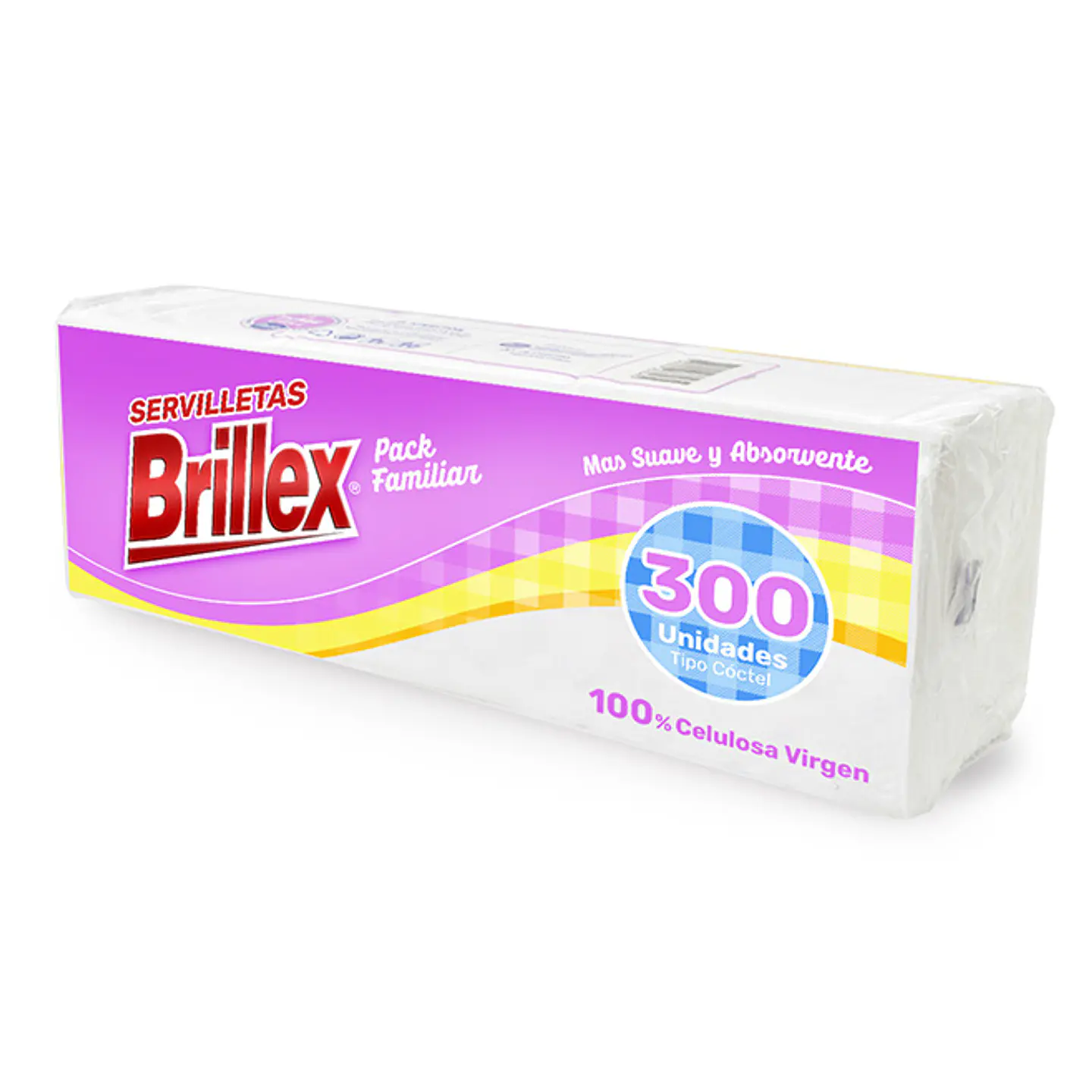 Servilletas Pack Familiar 300un Brillex 1
