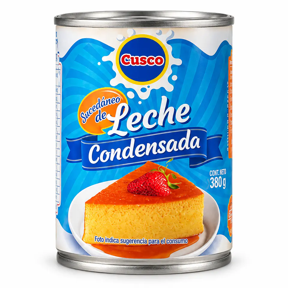 Sucedaneo de Leche Condensada 380g - Cusco 1