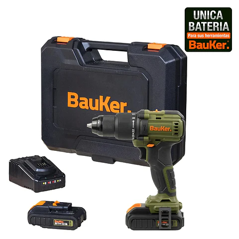 Taladro Percutor 13 mm 20v - BAUKER