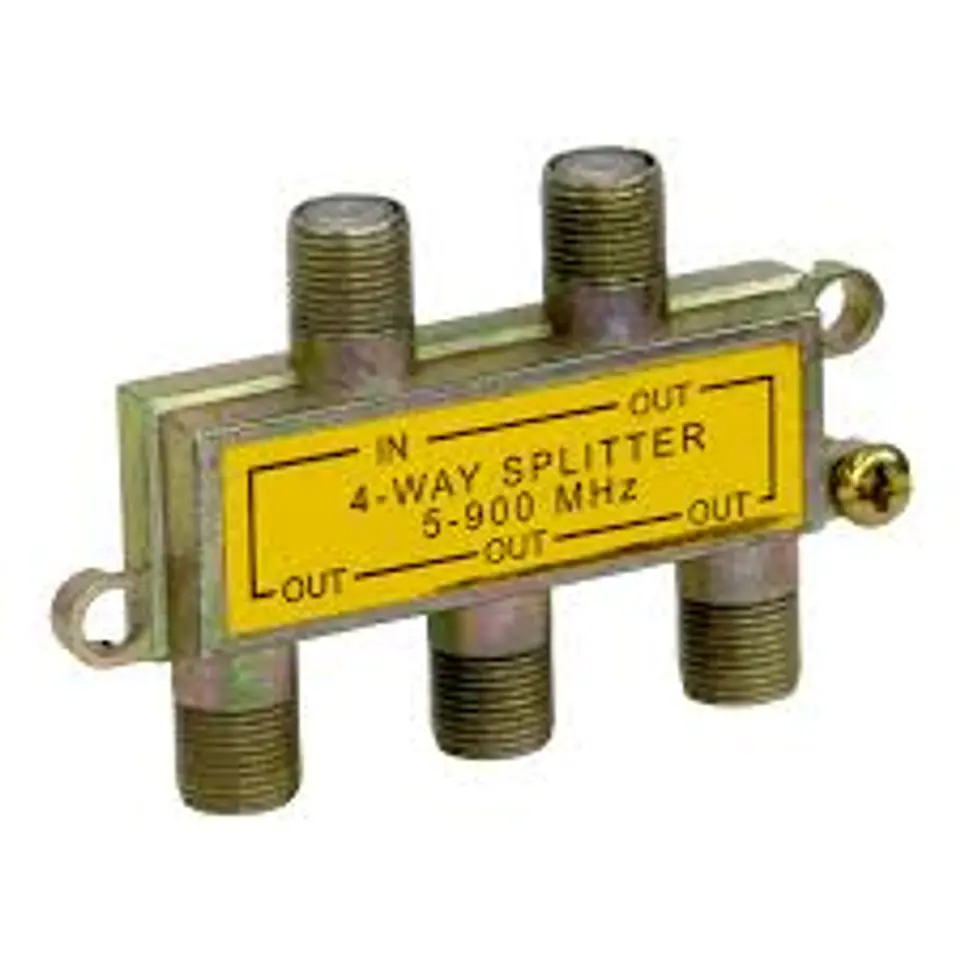 Splitter de cable coaxial 1-4 h 658 Tsoy  1