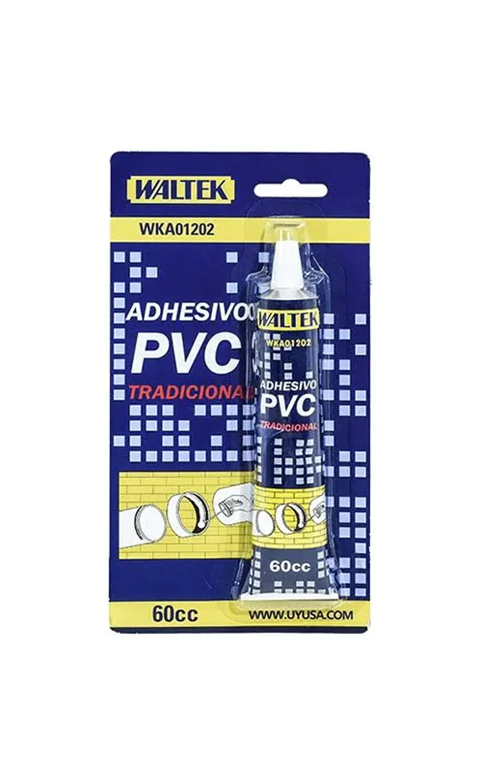 ADHESIVO PVC TRADICIONAL 60 CC WKA 01202 WALTEK 1