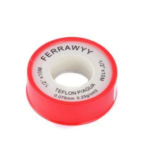CINTA TEFLON 1/2 10 MTS  FERRAWY