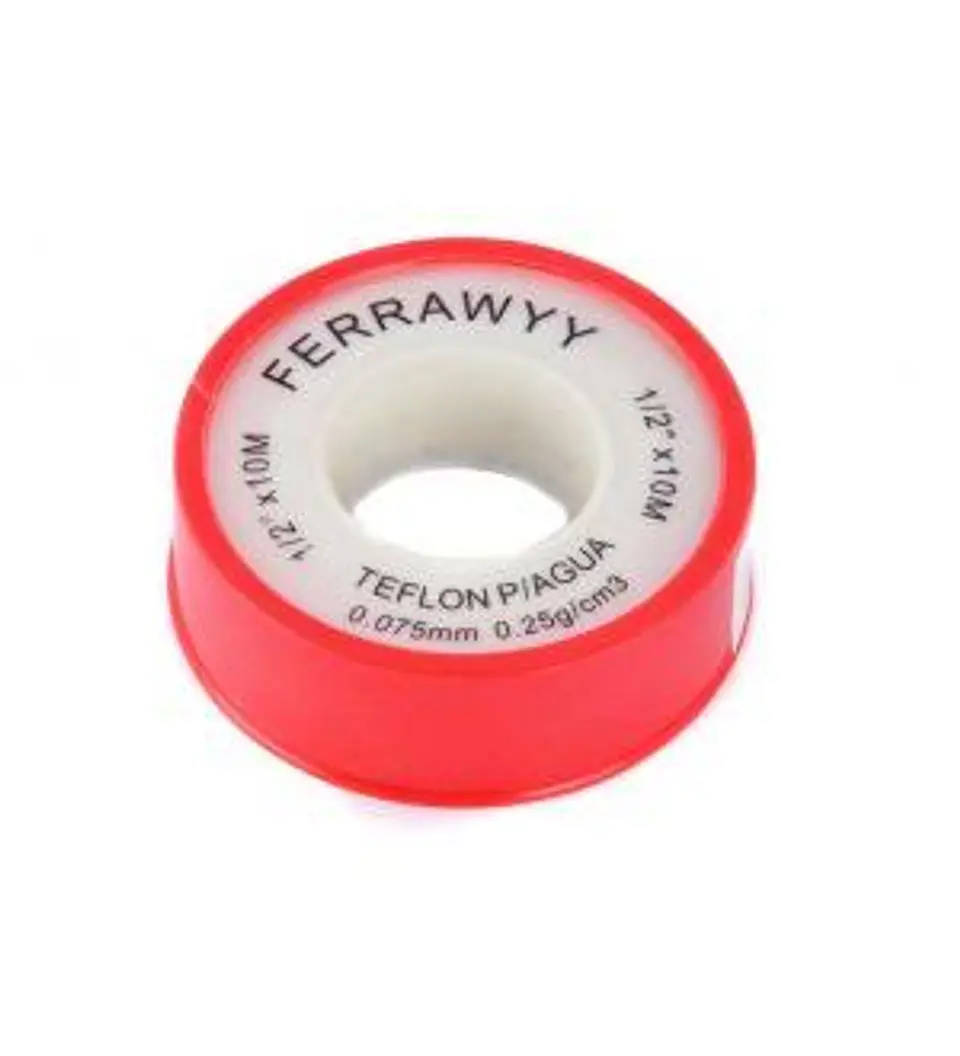 CINTA TEFLON 1/2 10 MTS  FERRAWY 1