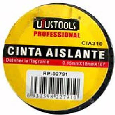 Cinta aislante 10n yardas extra 0.15 mm x 18 mm Cia310 uyus 
