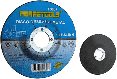 Disco desbaste metal 115 (4.5) F3607 Ferretools