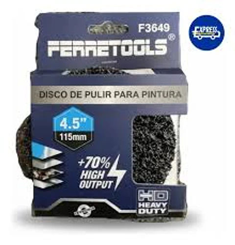Disco Removedor De Pintura P/Esmeril 115Mm f 3649 FERRETOOLS 