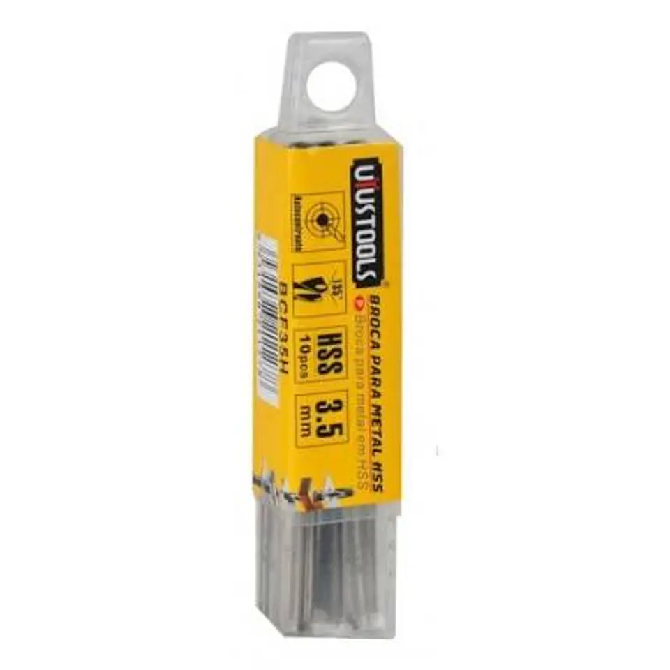 Broca acero uyu 3.5 mm set 10 unidades 1