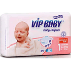 Pañal Vip Baby NEW BORN, TALLA 1 1