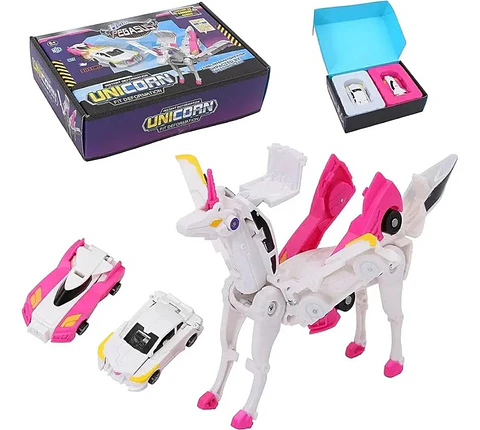 Auto Transformación Rosa 2 en 1
