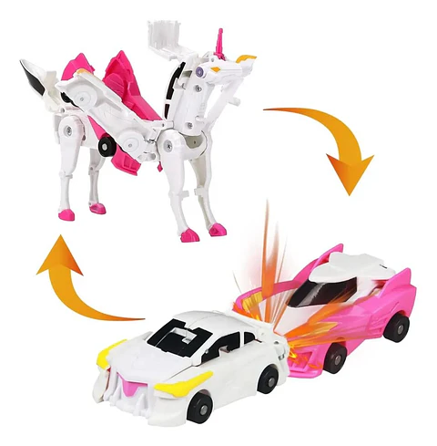 Auto Transformación Rosa 2 en 1
