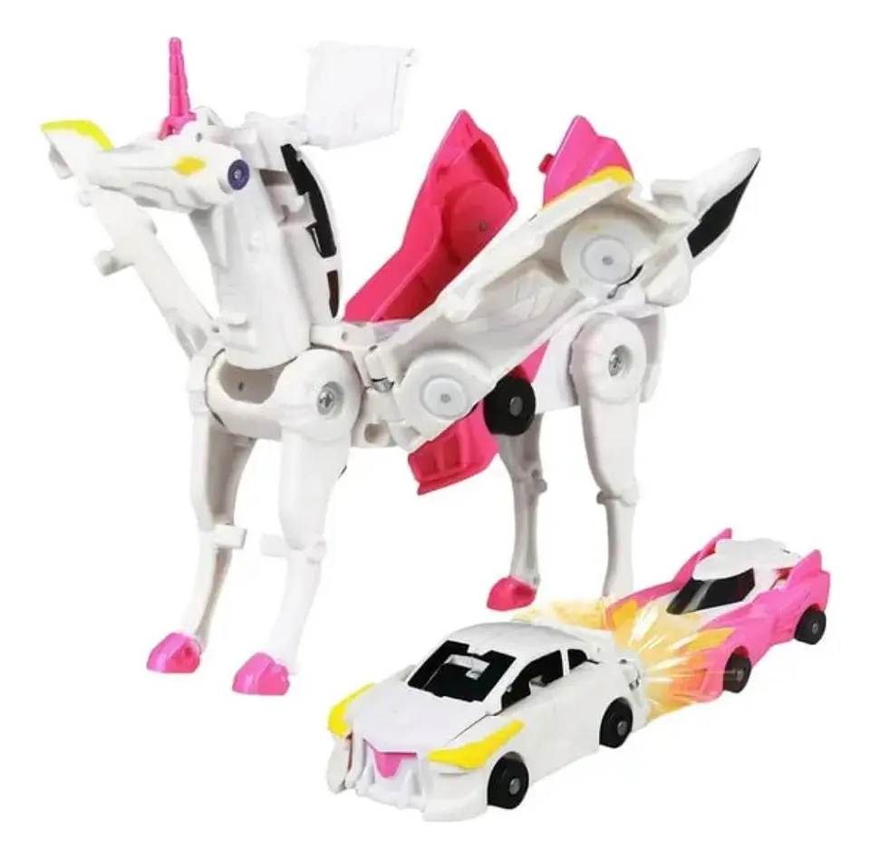 Auto Transformación Rosa 2 en 1 4