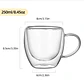 Tazas Doble Vidrio 250 ML - Miniatura 2
