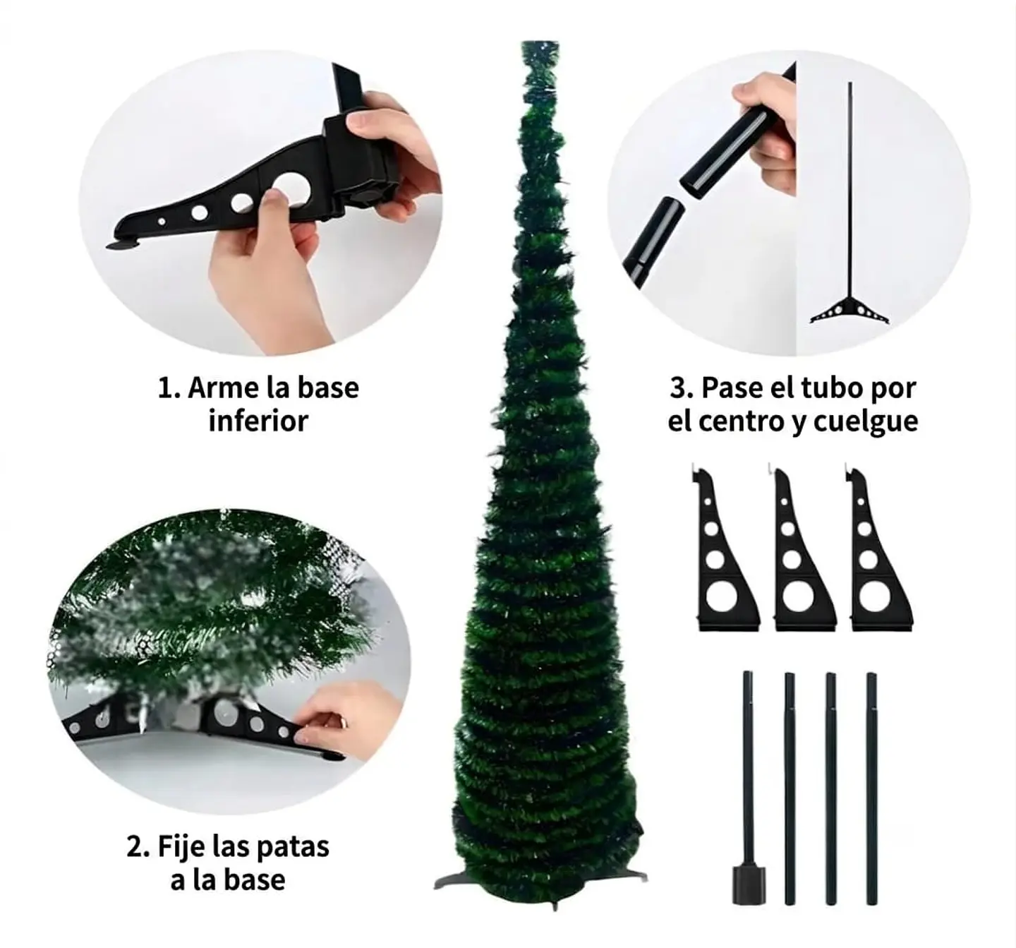Arbol Navidad Plegable 3