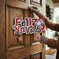 Adorno Navideño Puerta Rectangular - Miniatura 1