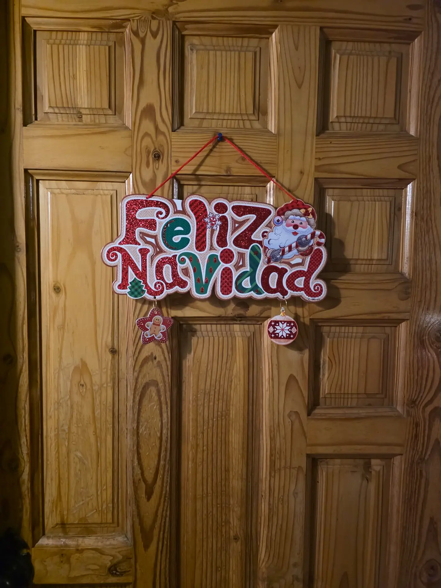 Adorno Navideño Puerta Rectangular 4