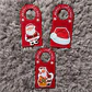 Set x12 Adorno Navideño Para Puertas Con Luz Led - Miniatura 1