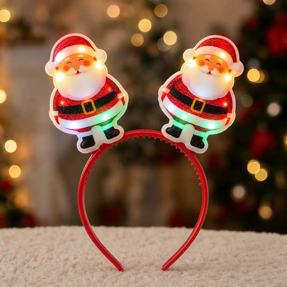 Cintillos Viejo Pascuero con Luz Led 1