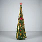 Árbol Plegable Con Adornos y Luces - Miniatura 4